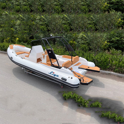 Liya 6.6m rigid inflatable boats rib fishing boat for sale
