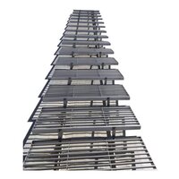 Step Walkway System - Aluminium Grating | Adjustable Angles, EN 516-2006 Class 1-C Compliance, 25-Year Warranty, 1.5 to 2.5 kN/sqm Strength