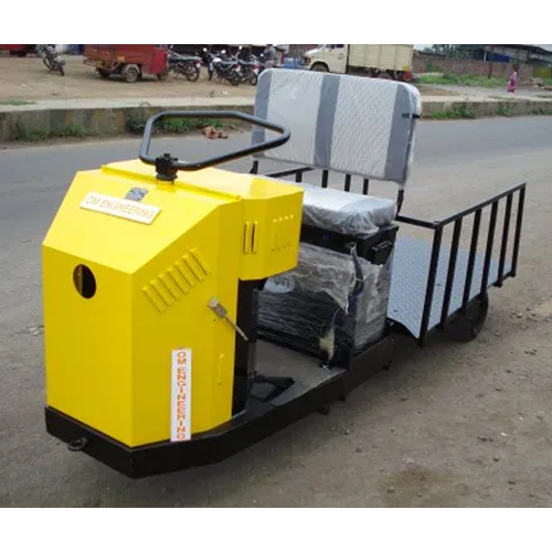 Battery Operated 3 Wheeler Platform Truck