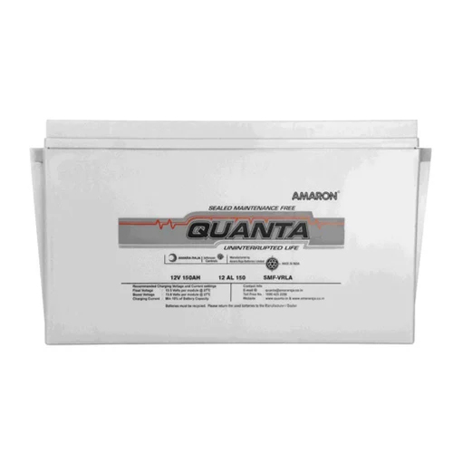 Metal / Plastic Amaron Quanta Smf Batteries