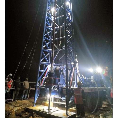 Deep Tube Well (Borewell) Rigging