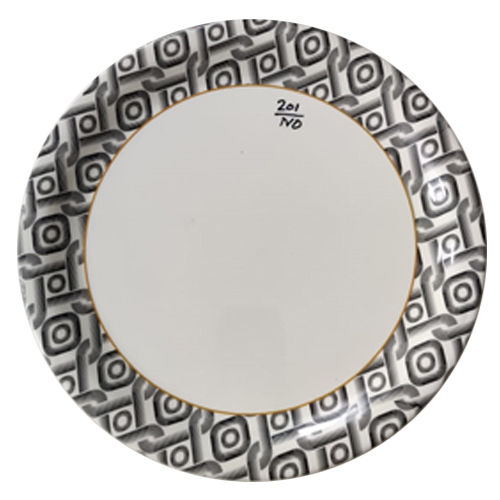 Fancy Melamine Plate - Design: Modern