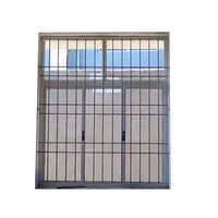 Multicolored Aluminium Grill Window
