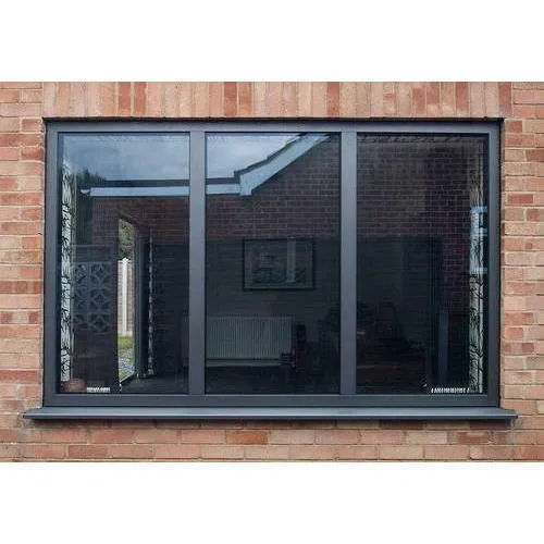 Black Aluminium Fixed Window