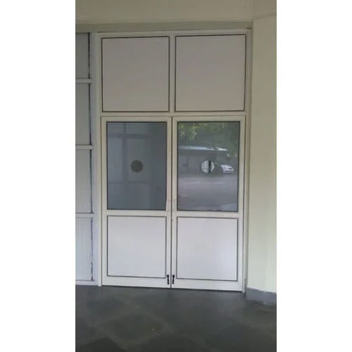 Black Aluminium Double Door