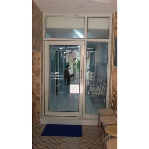 Multicolored Aluminium Glass Door