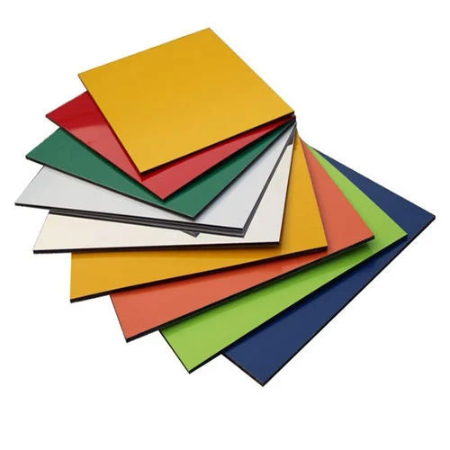 Multicolored Plain Acp Sheet