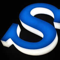 Acrylic Alphabet Letter - Application: Advertisement