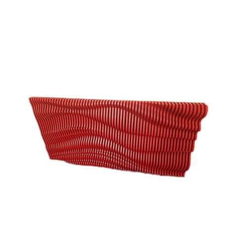 Wall Frame Materials 3D Wave Panel