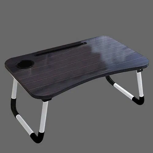 Kids Black Wooden Laptop Table