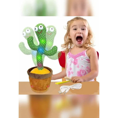 Green Dancing Cactus Baby Toy