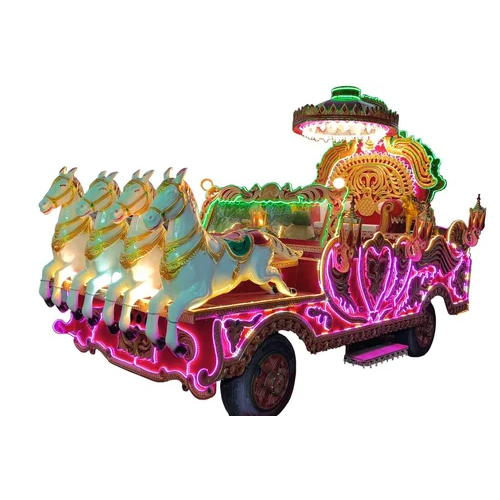 Red and Golden Fibar Wedding Rath