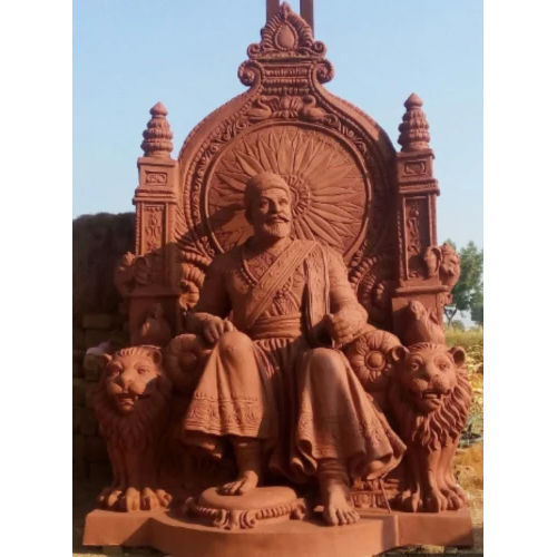 Multicolor Chhatrapati Shivaji Maharaj Statue