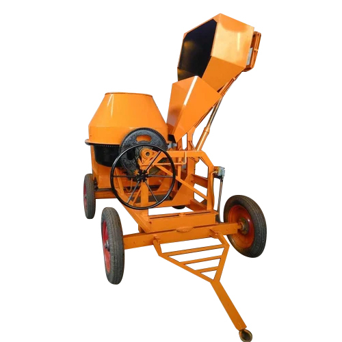 Yellow Cement Concrete Mixer Machine