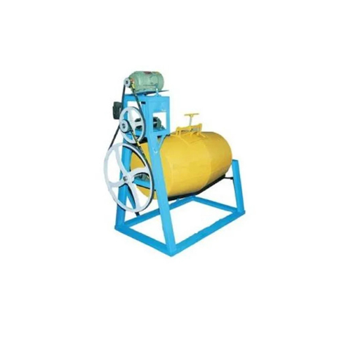 Blue Color Drum Mixer Machine