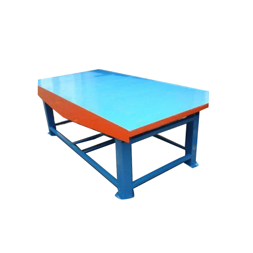 Table Vibrator Machine - Iron Construction Blue-Orange Finish | High Functionality Electric Powered 2-4 kW 415 Volt Industrial Use Warranty Included