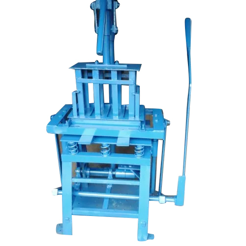 Blue Hollow Block Making Machine