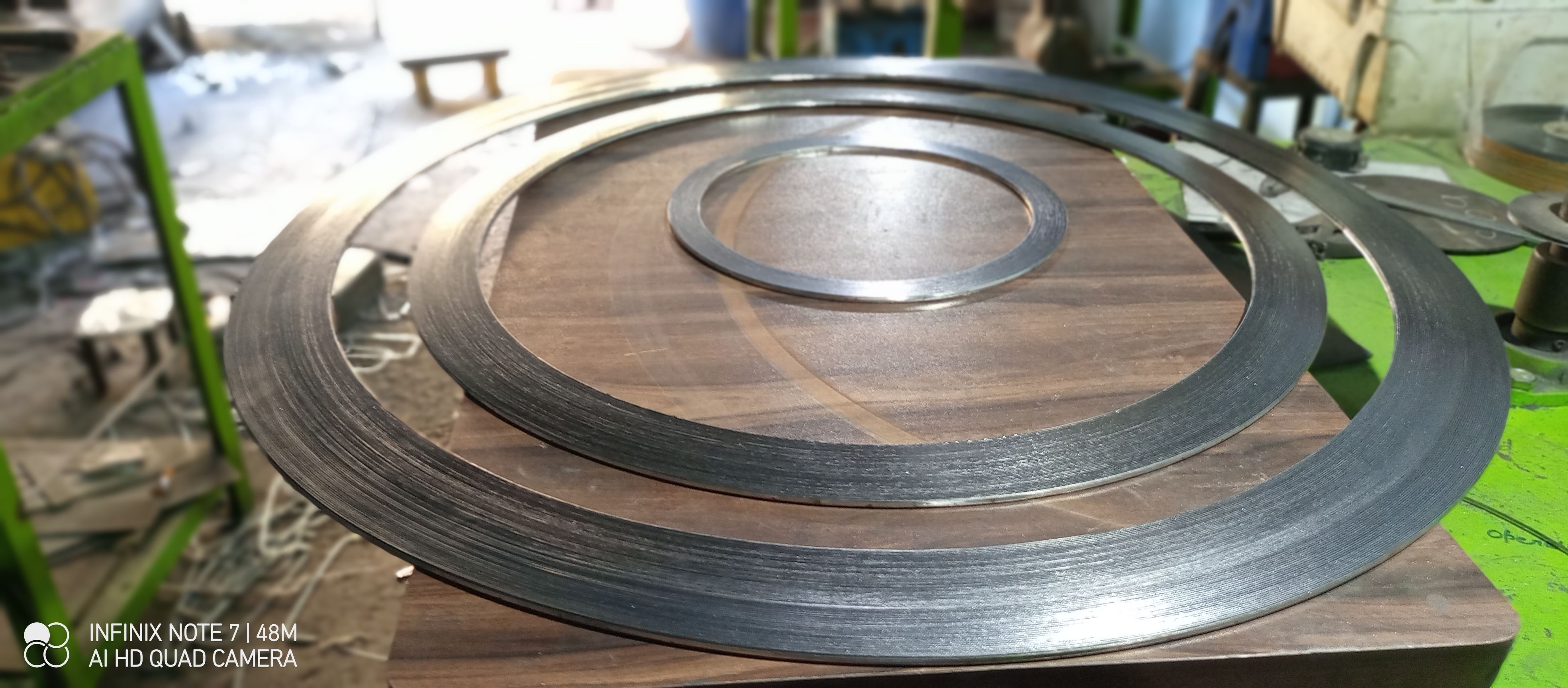 SPIRAL WOUND GASKET WITHOUT INNER AND OUTER RING