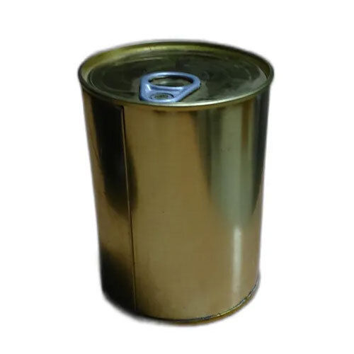 Plain Round Tin Container