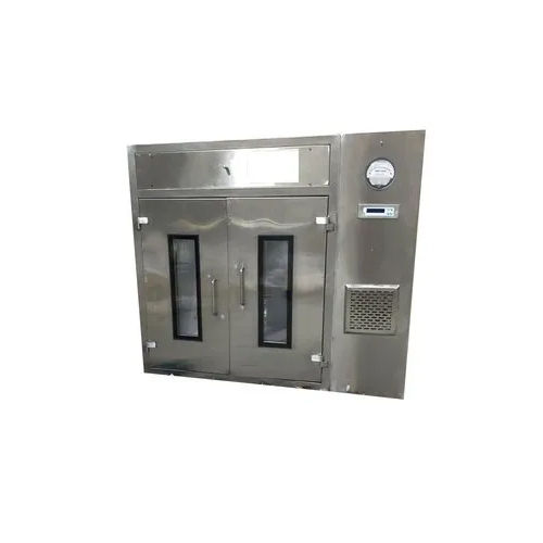 Silver Air Shower Pass Box