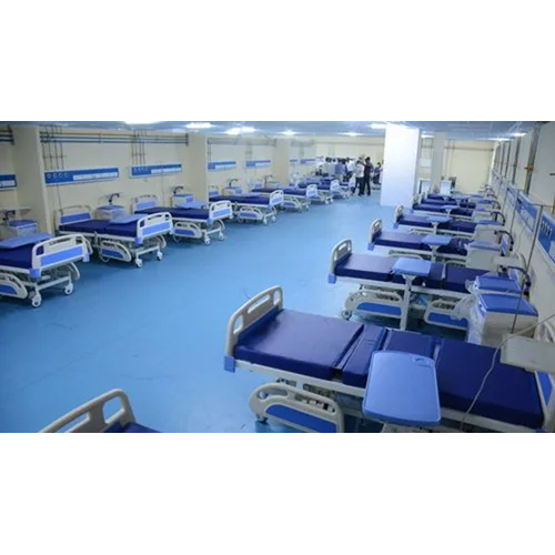 Homogeneous Hospital Flooring
