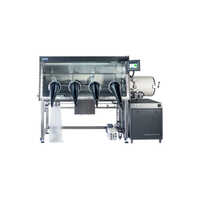 Grey Stainless Steel Glove Box
