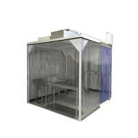 Portable Clean Room - Aluminum Frame, 100 Lbs Weight, 240v Voltage | Modular Design For Industrial Applications
