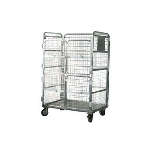 SS Jumbo Cage Trolley