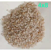 Quartz Filter Media - Crystal, White, Melting Point 1670 Deg C, Specific Gravity 2.65 | Semi Automatic, Manual Drive, Pure Water Use