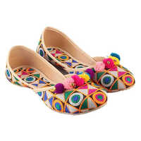 Ladies Rajasthani Colourful Mojari Jutti