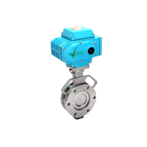 SS Motorized Butterfly Valves