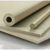 Peek - 2-100 Mm Thickness X 500/620 Mm X 1 Mtr Width X 1-3 Mtr Length | Natural Beige, Unfilled 100% Virgin Material, Industrial Grade Quality