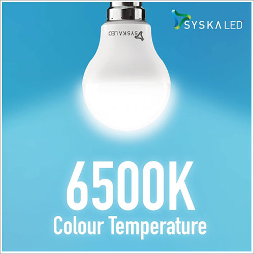 White Syska Led Bulb 6500K