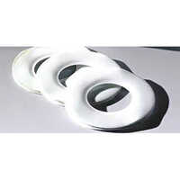 Ptfe Envelop - Ptfe Material, Size 1/2â³-24â³ Nb, White Color, Total Thickness 1 Mm | Industrial Usage With 0.5 Mm Thick Flap