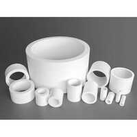 Ptfe Bush (100 Mm L) - Od 12.5 To 300 Mm X Id 6 To 275 Mm X Length 100 Mm | White, Density 2.15 G/cmâ³, Industrial Usage