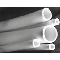 Ptfe Pipes - Customized Size , Rigid White Industrial Grade With 2.15 Density