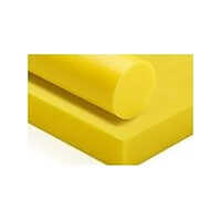 Pa 6 Cast Nylon - 10-100 Mm Thk X 300 Mm W X 800 Mm L | Yellow Industrial Grade, Density 1.11 G/cm3