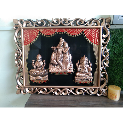 Laxami Ji Radha Krishan ji Ganesh Wall and Table Frames