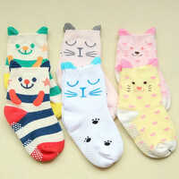 Cartoon Cotton Baby Socks