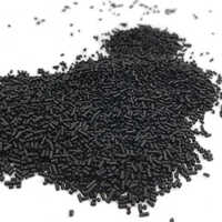 Carbon Molecular Sieve - Porous Carbon Pellets, 1.7 Mm Grain Diameter, 0.68-0.73 G/ml Bulk Density, High Impact Hardness 97%  | Specialized Gas Separation Material For Nitrogen Generation