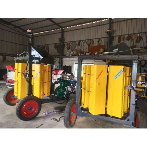 Golden Yellow 6 Drum Silage Packing Machine