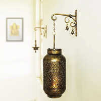 Brown Lamp Hanging Decor Small Without Hook