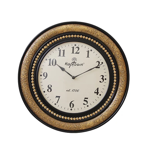 Brown Wall Clock In Bedroom Technology Wall Clock