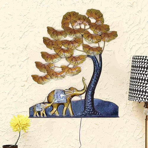 2 Elephant Wall Decor For Home Decor