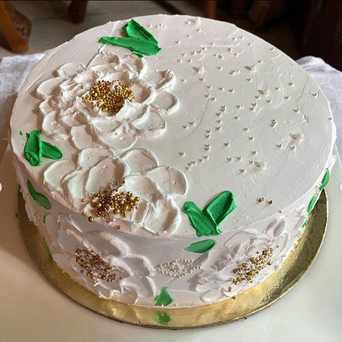 The Making of a Pink and Green Birthday Cake – Grated Nutmeg