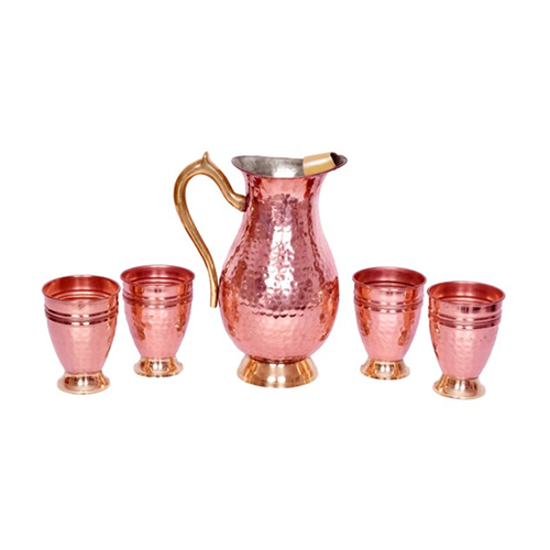 maharaja jug with hammer glass