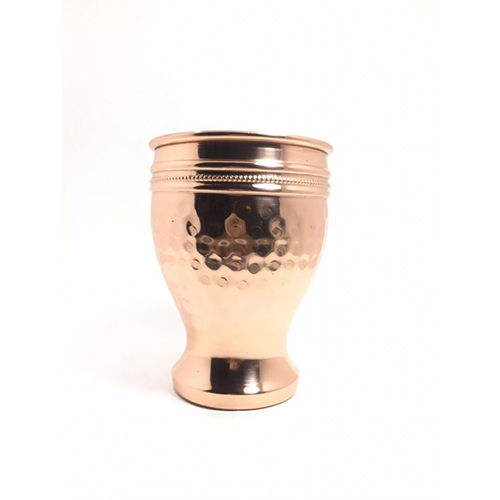 copper dori hammered glass