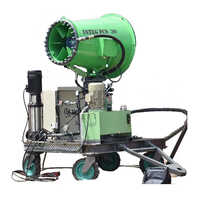 Metal Trolley Mounted Fog Cannon System