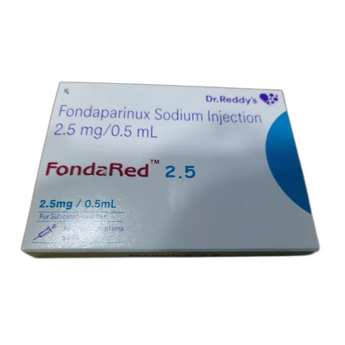 Fondaparinux Sodium Injection - 2.5mg-0.5ml Dosage | Pain Relief, Reduces Inflammation, Store In Cool & Dry Place