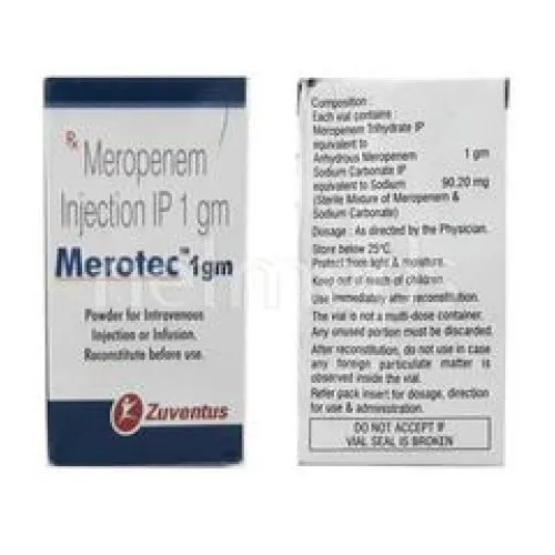Merotec Meropenem Injection 1Gm Grade: Medicine Grade